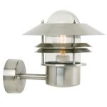 Nordlux Blokhus Up 25011034 Stainless Steel Wall Light